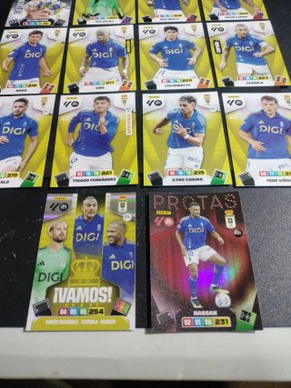 Lote cromos Real Oviedo