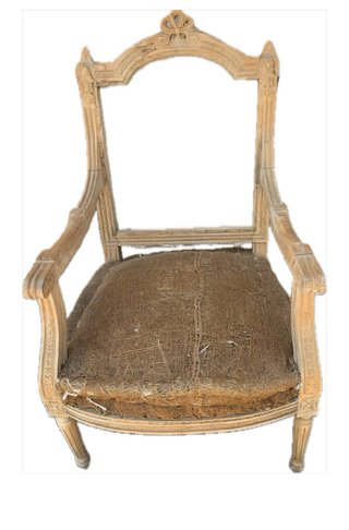 Sillón antiguo madera