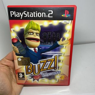 Buzz! PlayStation 2 con 4 controller