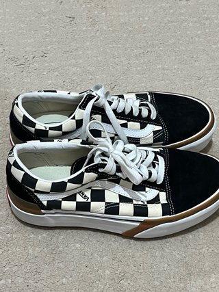Zapatillas Vans Plataforma Checkerboard