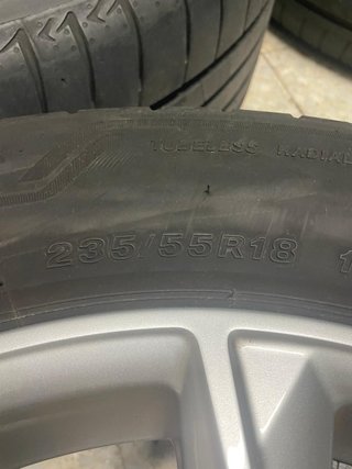 Llantas Audi Originales con Neumáticos Bridgestone