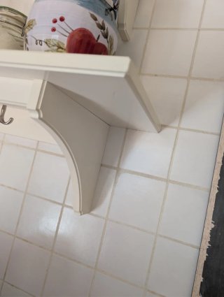 Mensole da cucina in legno con ganci