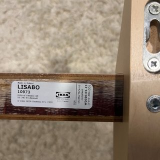 Estantería IKEA de madera