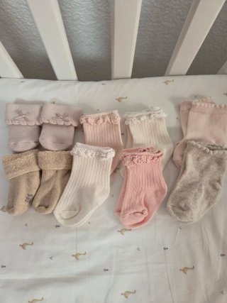 Lote 8 calcetines bebé