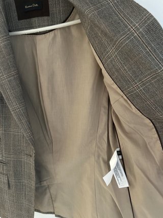 Chaqueta americana Massimo Dutti cuadros