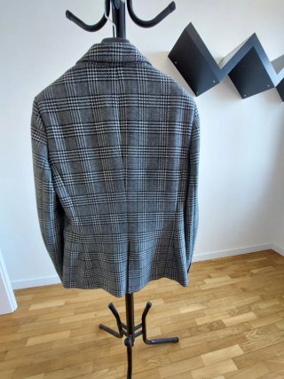 Giacca donna Mango fantasia Principe di Galles