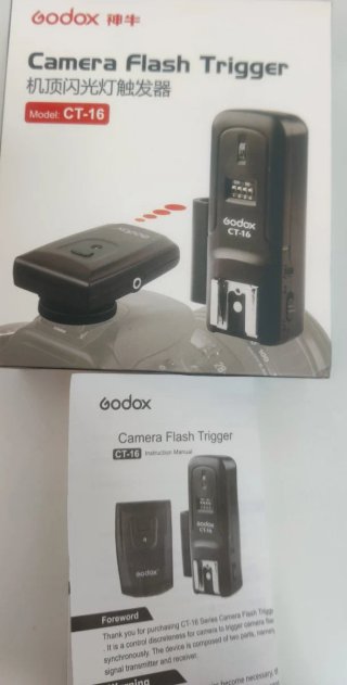 Disparador Flash Godox CT-16