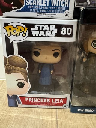 Lote 6 Funkos: Star Wars, Marvel, Big Hero