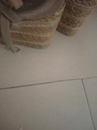 Sandalias Alma en Pena Talla 40 Beige/Oro