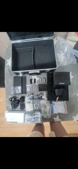 Kit de Tatuaje Profesional Plata