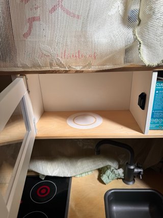 Cocina de juguete de madera