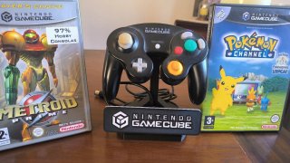 Soporte mando Nintendo GameCube para exposición