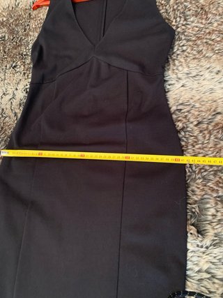 Vestido tubo negro Zara Talla S