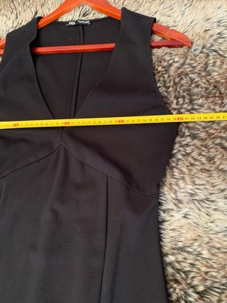 Vestido tubo negro Zara Talla S