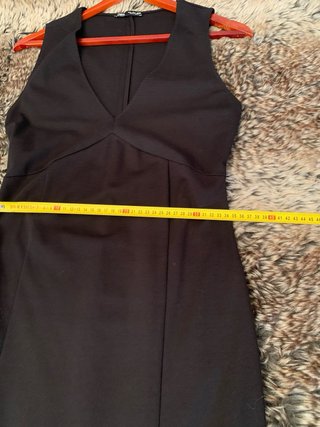Vestido tubo negro Zara Talla S