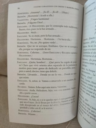 Cuatro corazones con freno y marcha atrás