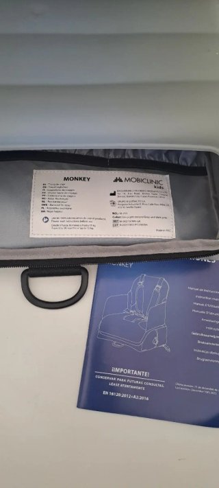 Mobiclinic Monkey Silla de Viaje Gris