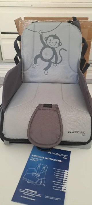 Mobiclinic Monkey Silla de Viaje Gris
