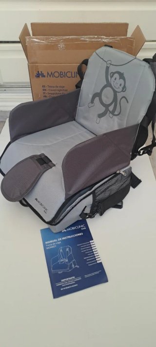 Mobiclinic Monkey Silla de Viaje Gris