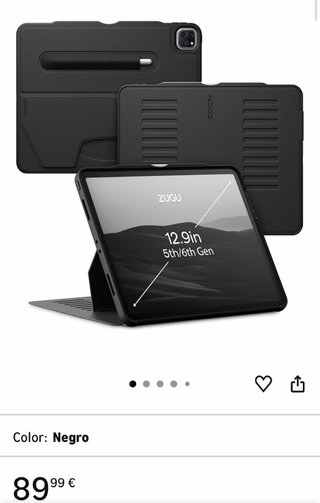 Funda Zugu para iPad 12.9 pulgadas