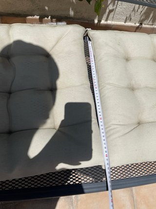 Sillón de terraza gris