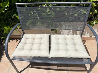 Sillón de terraza gris