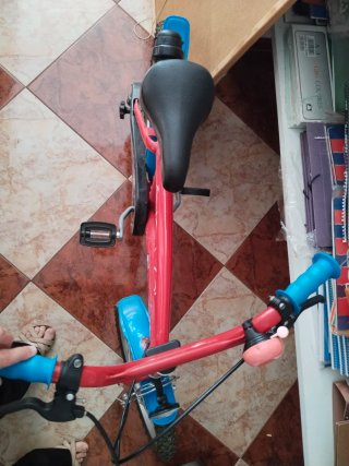 Bicicleta infantil SPEED roja