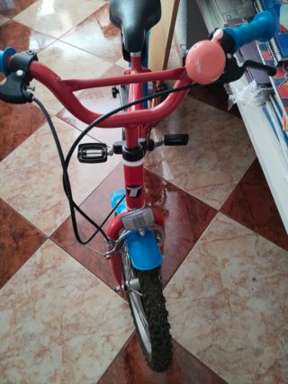 Bicicleta infantil SPEED roja