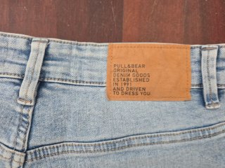 Pantalón vaquero Pull&Bear azul