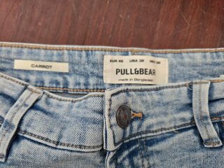 Pantalón vaquero Pull&Bear azul