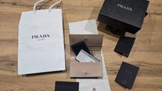 Cartera Prada Beige