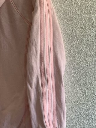 Sudadera Adidas con capucha rosa