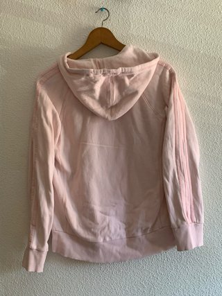 Sudadera Adidas con capucha rosa