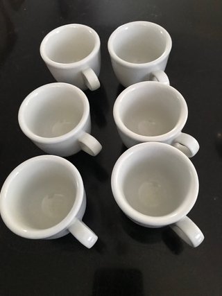 Juego de 6 tazas de café