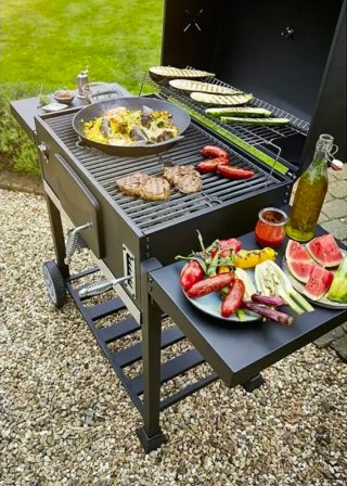 Barbacoa Carbón Kingstone Black Angus XXL