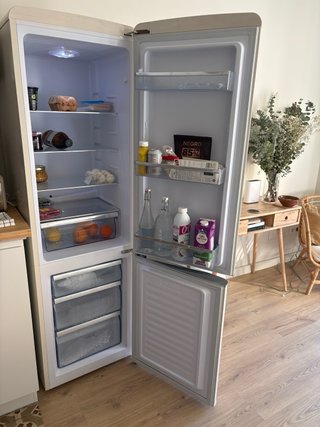 Nevera Crema Create Retro
