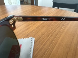 Ray-Ban Clubmaster 49-21 Marrón Dorado