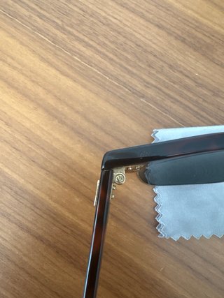 Ray-Ban Clubmaster 49-21 Marrón Dorado
