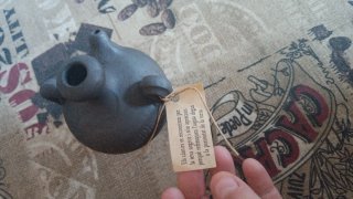 Lote de 2 cantineras de cerámica