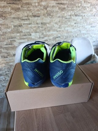 Zapatillas Futsal Azul y Verde