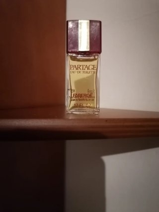 Partage Fabergé Edt 5 ml Miniatura Vintage