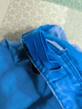 Pantalón corto azul Benetton niño XL