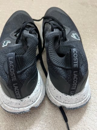 Zapatillas Lacoste Negras y Grises