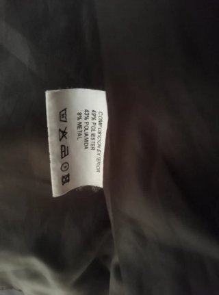 Cazadora-parka unisex marrón