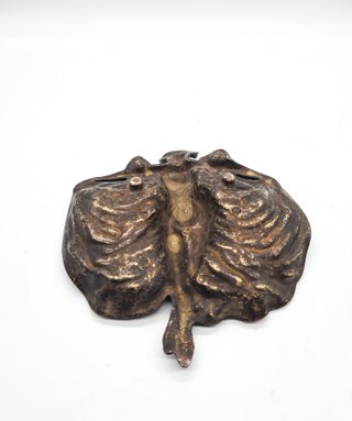 Portaoggetti bronzo Art Déco Loie Fuller
