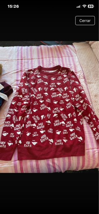 Jersey Navidad HO! Santa Rojo