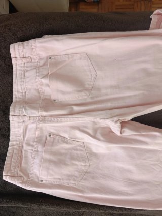 Pantalón rosa mujer