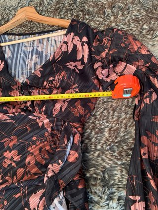 Vestido mini floral talla S