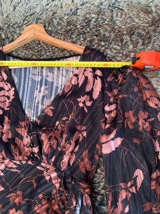 Vestido mini floral talla S