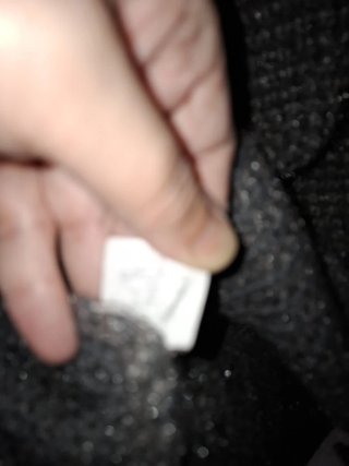 Maglione grigio collo alto